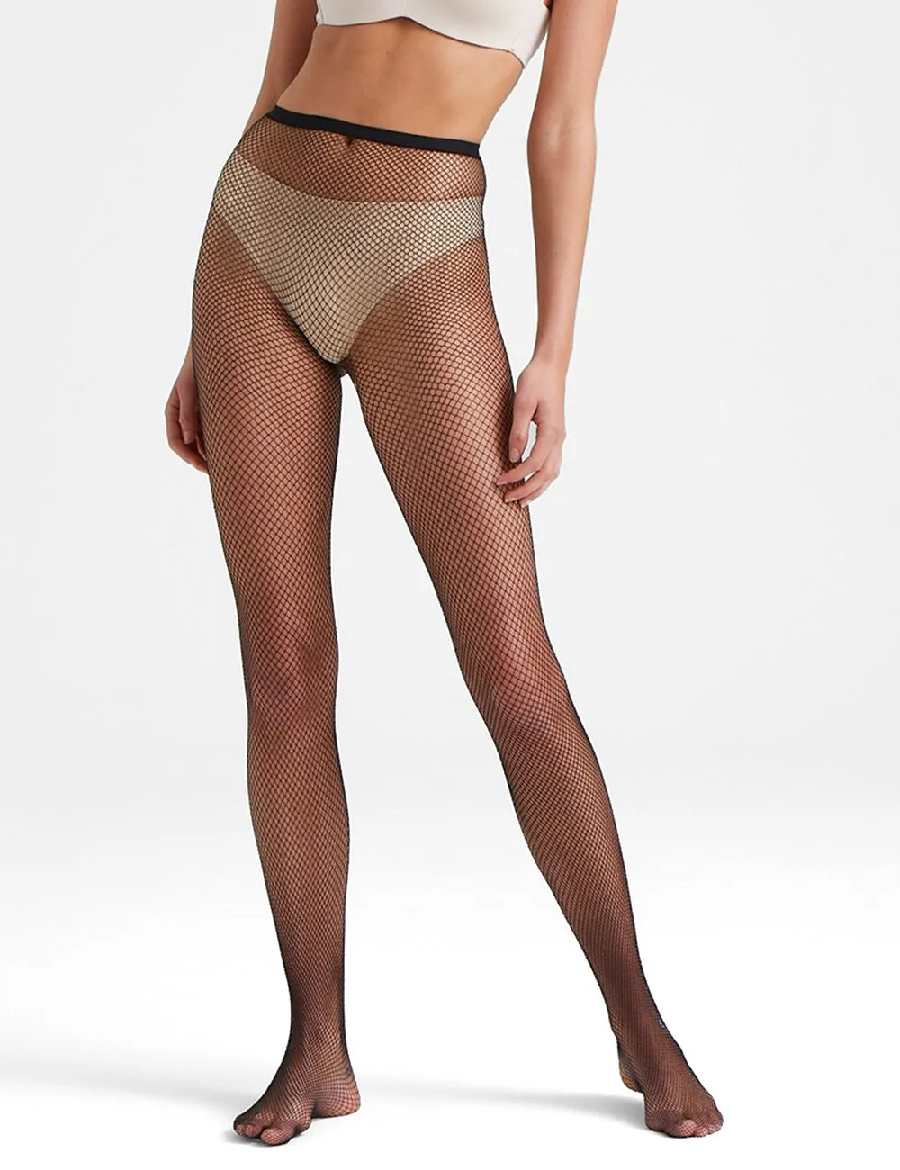 3 Pk Fishnets Tights