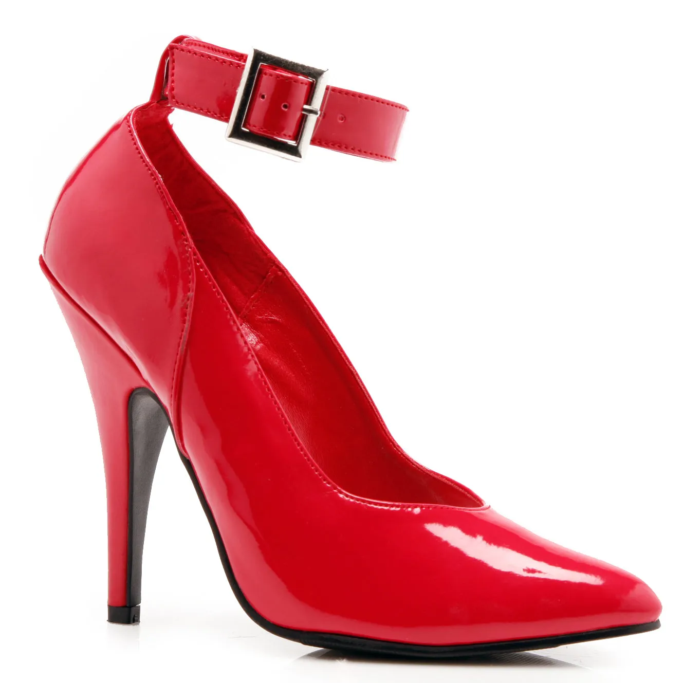 8221 5" Heel Pump W/Ankle Strap.