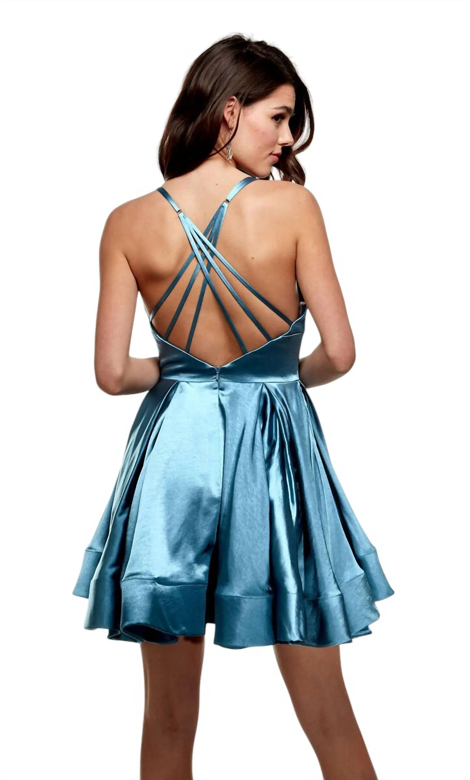 Alyce Paris - STRAPPY SHORT DRESS