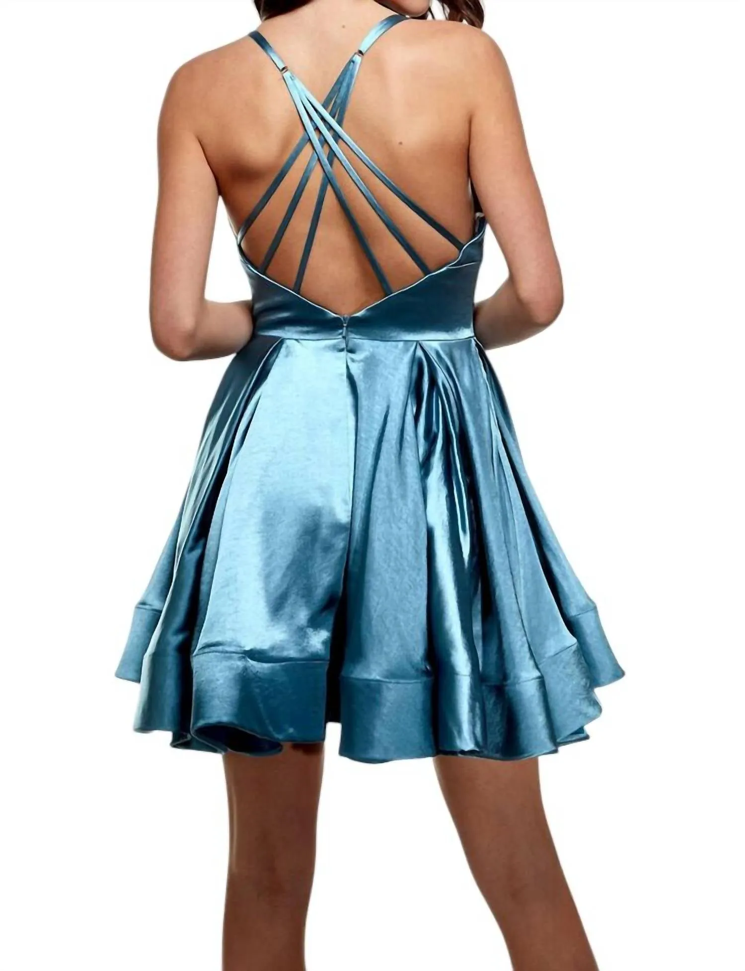 Alyce Paris - STRAPPY SHORT DRESS