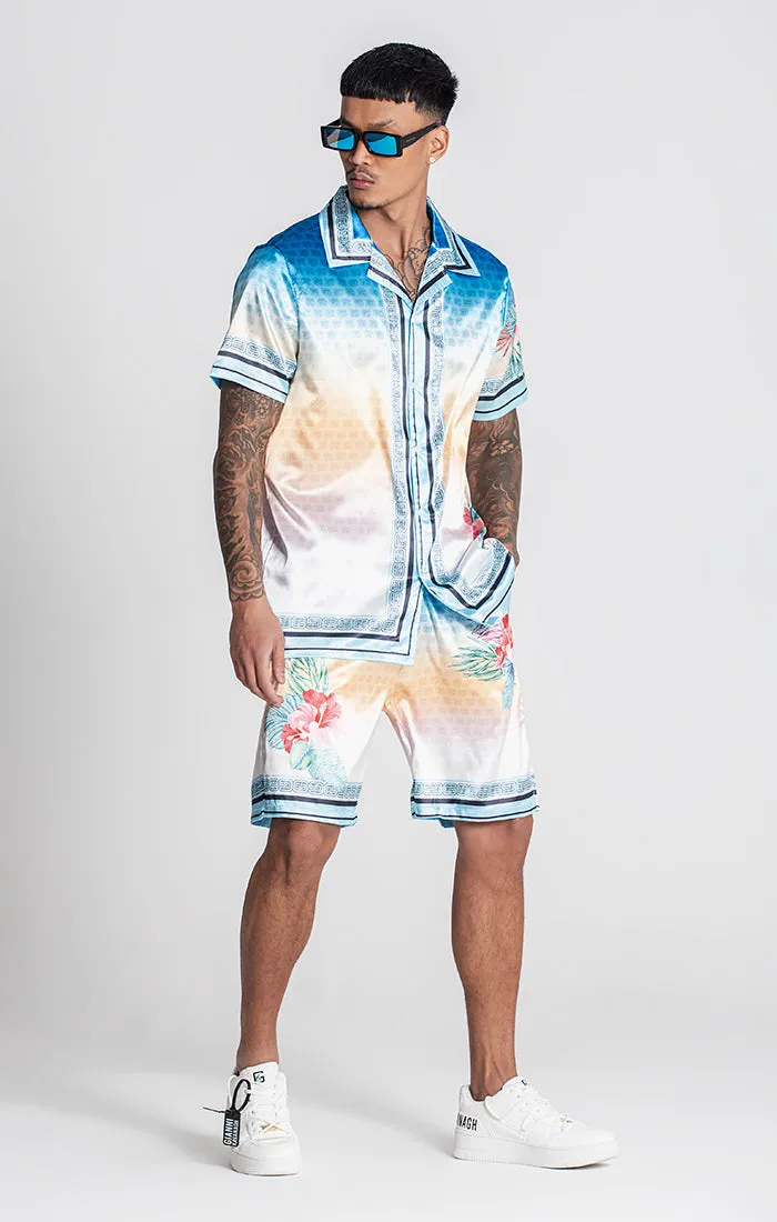 Blue Tropicana Shirt