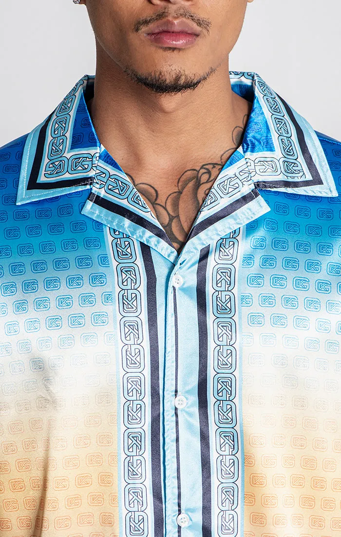 Blue Tropicana Shirt
