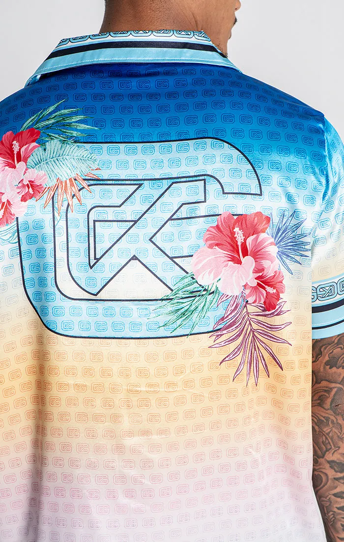 Blue Tropicana Shirt