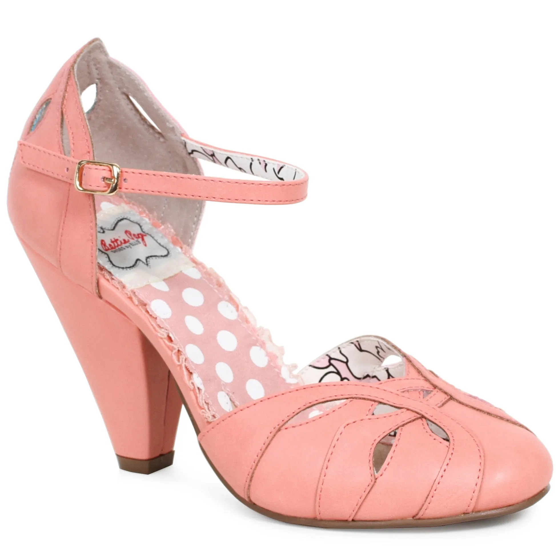 BP403-SALLY 4" Ankle Strap Pump