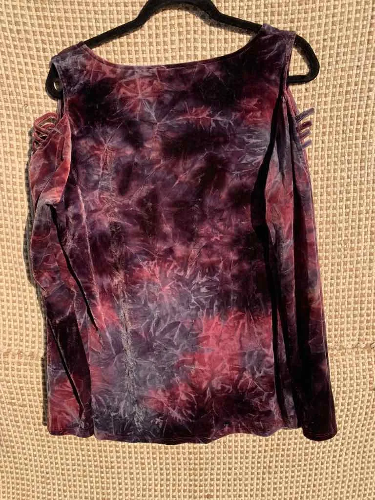 Chloe Dye Effect Velvet - XL