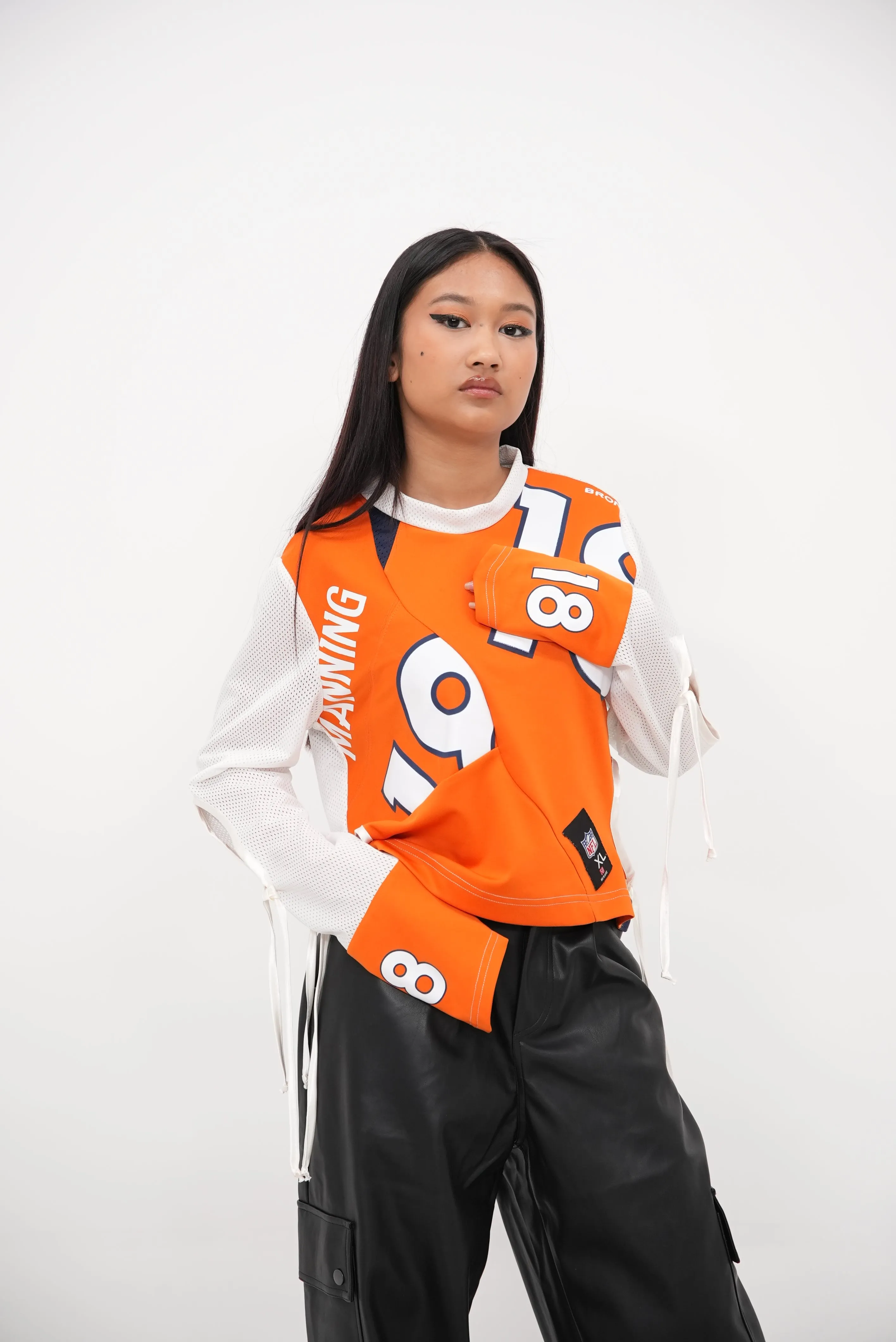Cut Out Sportswear Longsleeve Orange