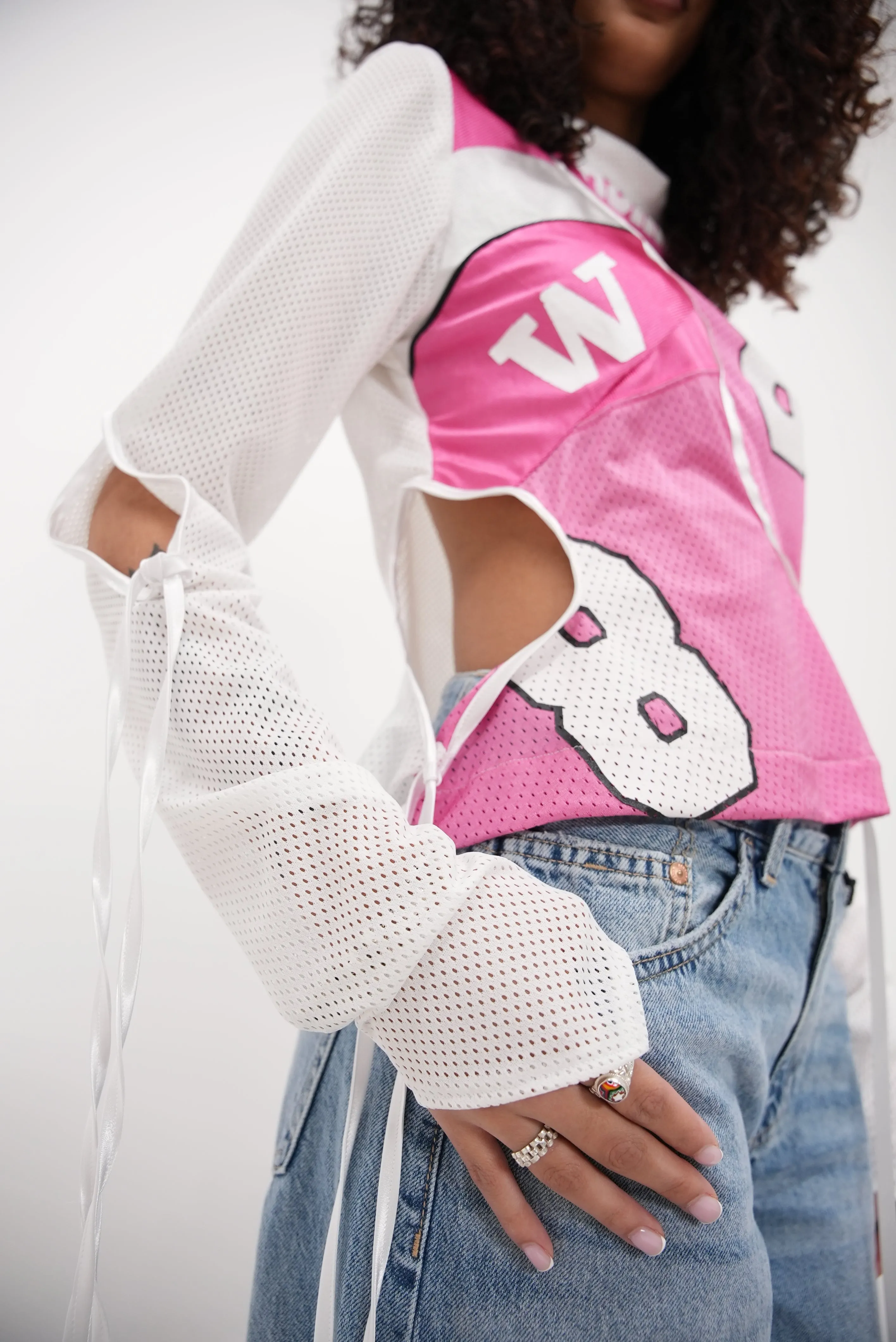 Cut Out Sportswear Longsleeve Pink