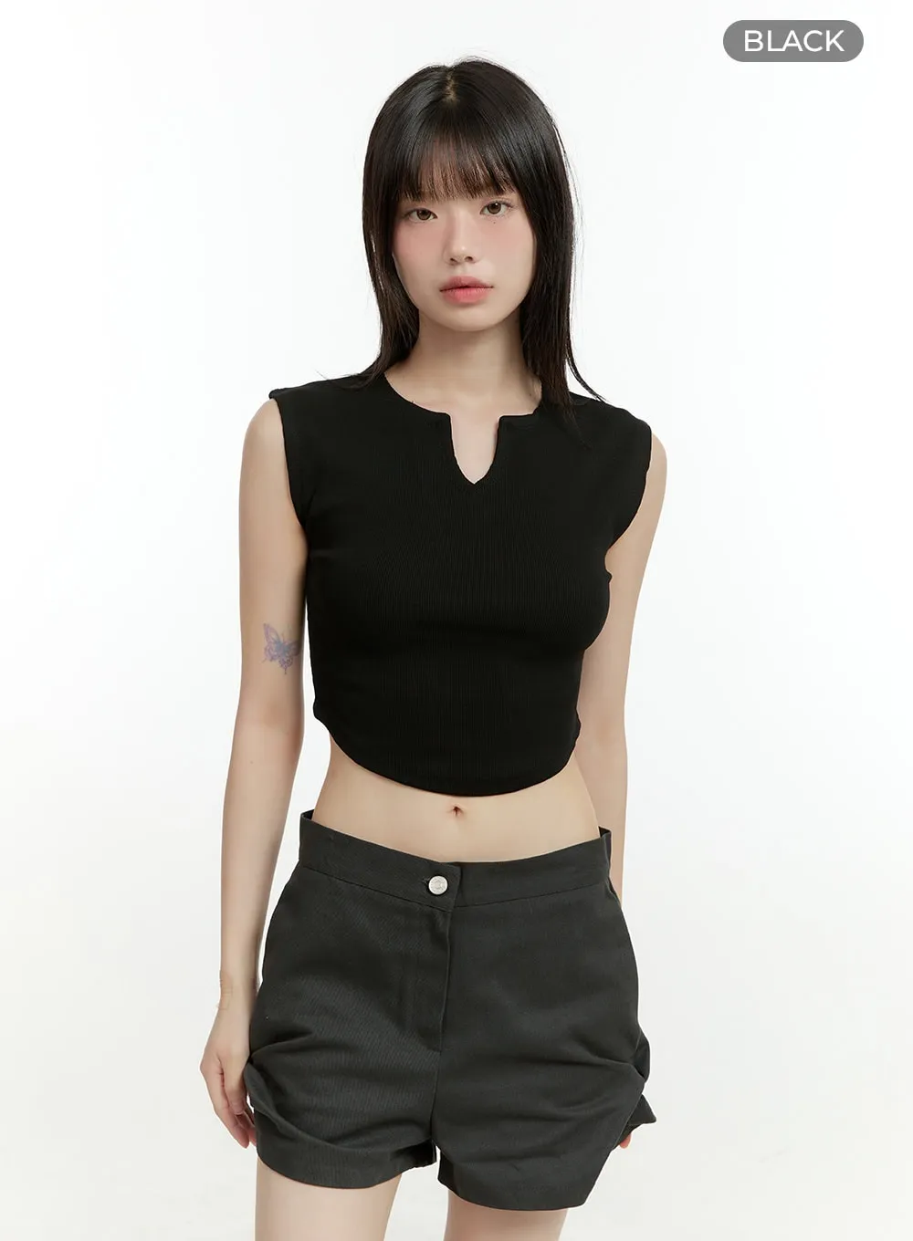 Cut Out Tank Top CG402