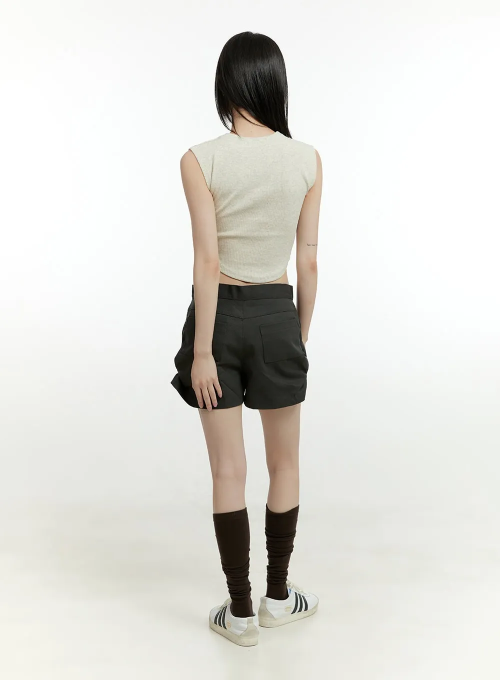 Cut Out Tank Top CG402