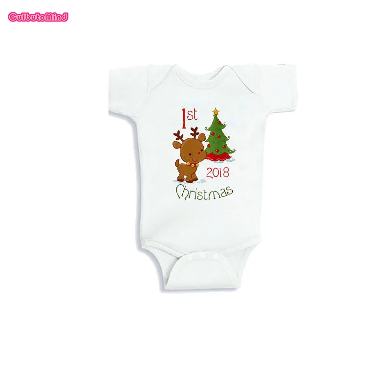 Funny Christmas Baby Bodysuits Shirts  Christmas Outfit
