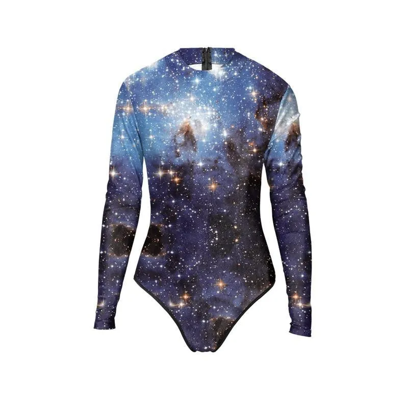 Long Sleeve Galaxy Bodysuit