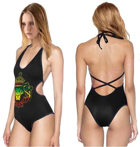 Low Strap Psychedelic Bodysuits