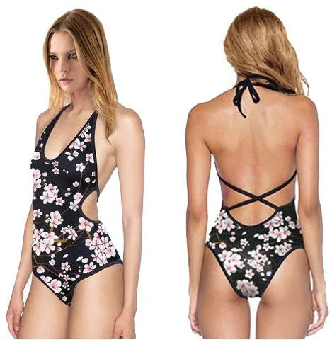 Low Strap Psychedelic Bodysuits