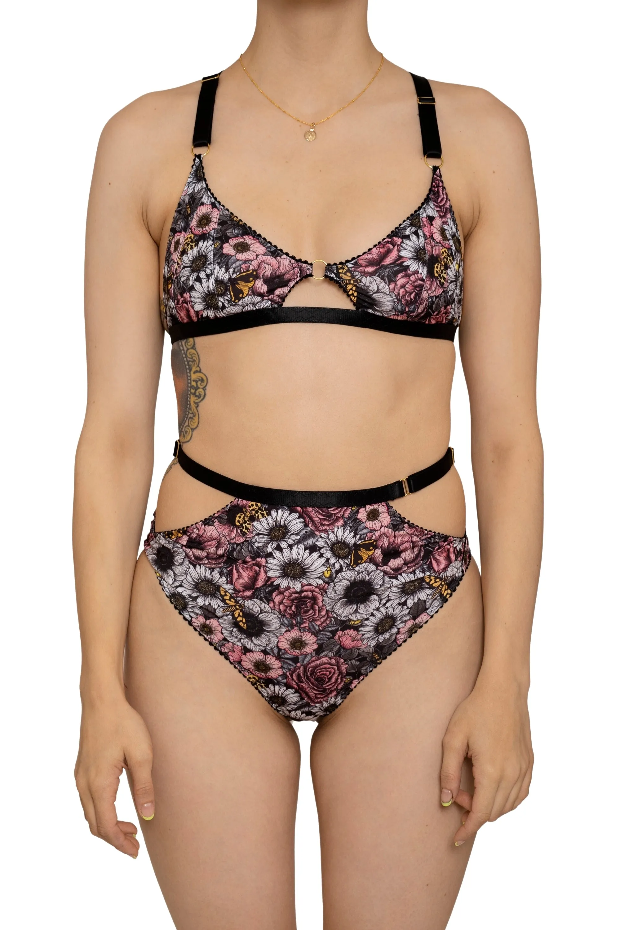 POPPY strappy lingerie set